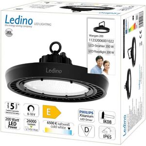 Ledino LED-Hallenstrahler Wangen Highbay 6.500 K 200 W