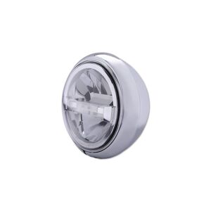 HIGHSIDER LED-Scheinwerfer HD-STYLE TYP 4  Silber