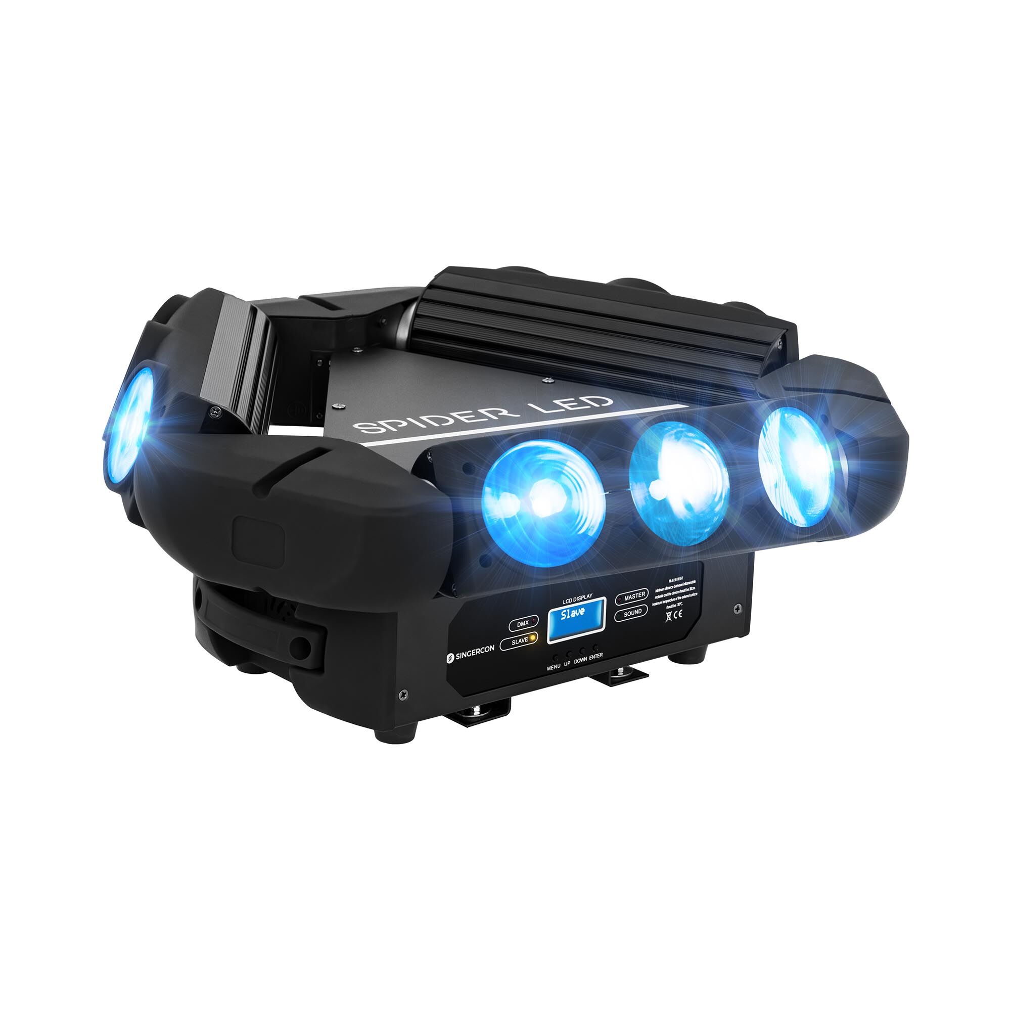 Singercon Spider LED Moving Head - 9 LEDs - 100 W