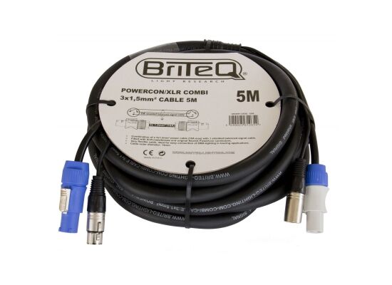 Briteq LICHT Power-Signal Powerconkabel 5m