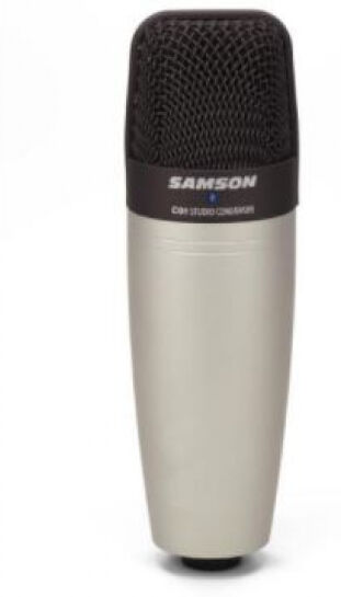 Samson C01 XLR Condenser Microphone - cardioid - gold-plated XLR - case