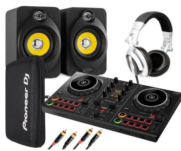 Pioneer DDJ-200 Kit - DJ-Controller / Tasche / Monitore / Kopfhörer