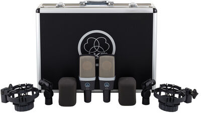 AKG C214 Großmembranmikrofon Stereo Set