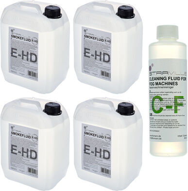 Stairville E-HD Nebelfluid 4x 5l Bundle