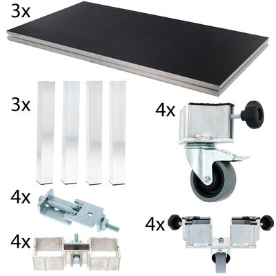 Stairville Tour Stage Drum Riser 3x2 60cm