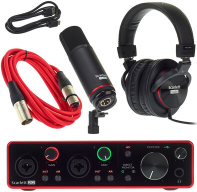 Focusrite Scarlett 2i2 Studio 3rd Gen