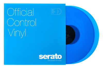 Serato Neon-Serie Vinyl Blue