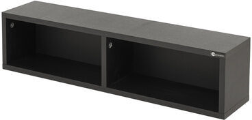 Fun Generation CD Shelf Two Black