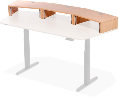 Thon Studio Ext.Desk3U Beech curved