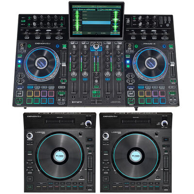 Denon DJ Prime 4 LC 6000 Bundle