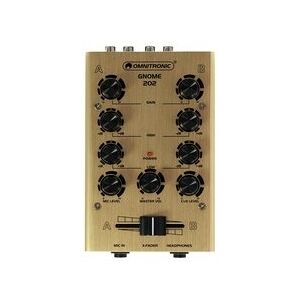 Omnitronic GNOME-202 Mini-Mixer gold