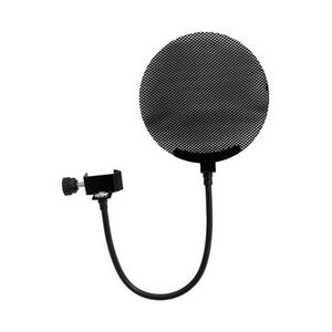 Omnitronic Mikrofon-Popfilter, Metall schwarz