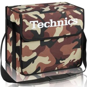 Zomo Technics DJ-Bag camouflage braun - Vinyl Tasche
