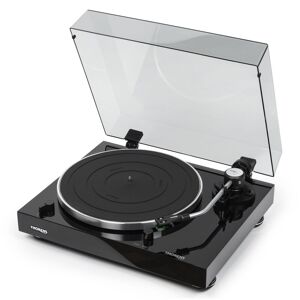 Thorens TD 204 schwarz Hochglanz, manuell incl. AT-95E - Plattenspieler Riemenantrieb