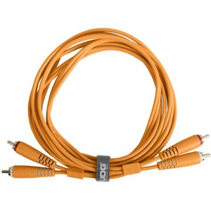 UDG Ultimate Audio Cable RCA-RCA Orange 3,0 m Straight U97003OR - Kabel für DJs