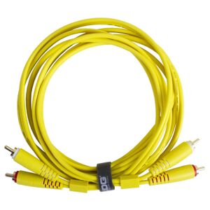 UDG Ultimate Audio Cable RCA-RCA Yellow 3,0 m Straight U97003YL - Kabel für DJs