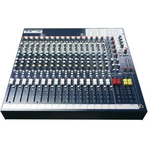 Soundcraft Analog Mischpult Analog Mixer FX 16 II Rackmixer Lexicon-Effekt,inkl. Rackmount