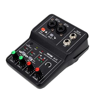 Tomtop Jms O Schnittstelle Für Professionelle Aufnahme-Soundkarte, 16 Bit/48 Khz, Mini-Usb. O Schnittstelle Für Soundkarte