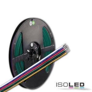 Fiai IsoLED 10m Kabel 6-polig RGB+W+WW 6x0.5mm² AWG20