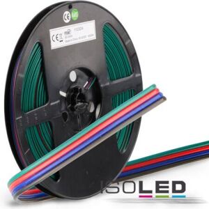 Fiai IsoLED 10m RGB Kabel 4-polig 4x0,5mm 12V DC 24V DC