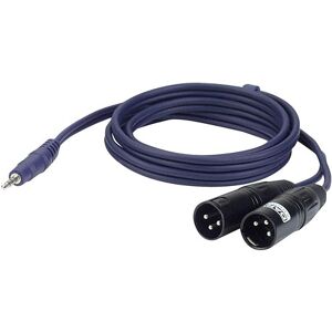 DAP Audio Fl46 - Stereo Mini Jack > 2 Xlr/m 3 P. 6 M