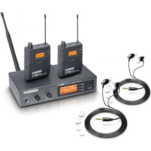 LD Systems Mei 1000 G2 Bundle In-Ear Monitoring System Drahtlos Mit 2 X Be