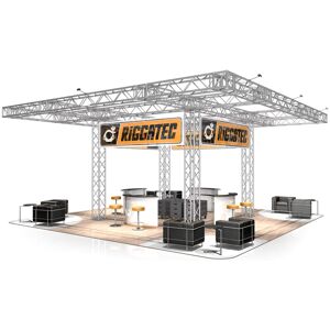 Naxpro-Truss Messestand Fd 44 - 10 X 10 X 4,4 M (Lxbxh) - 100 M²