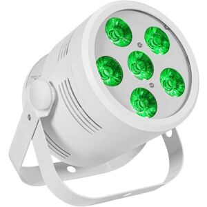 EuroLite LED Silent Par 6 QCL Floor weiss