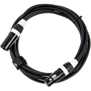 Stairville PDC3CC DMX Cable 3,0 m 3 pin Schwarz