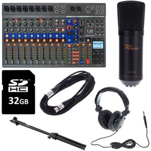 Zoom LiveTrak L-12 Starter Bundle Schwarz