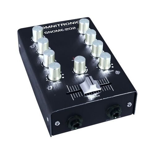 Omnitronic Gnome-202 Mini-Mixer Schwarz