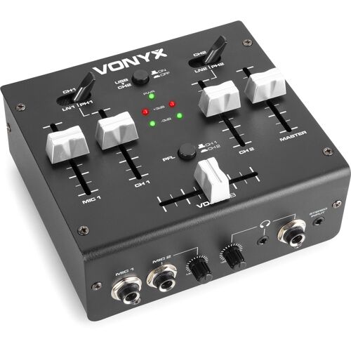 Vonyx Vdj2usb 3-Kanal Stereo Dj/usb-Mixer