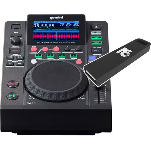 Gemini MDJ-600 + RC DJ USB Stick