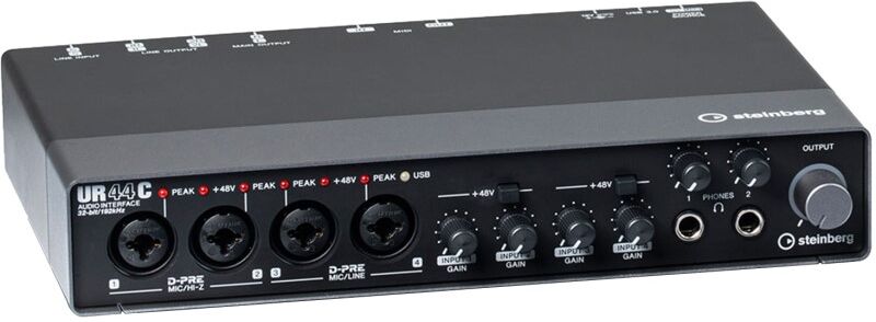 Steinberg UR44C USB 3 Audio Interface + iPad Support