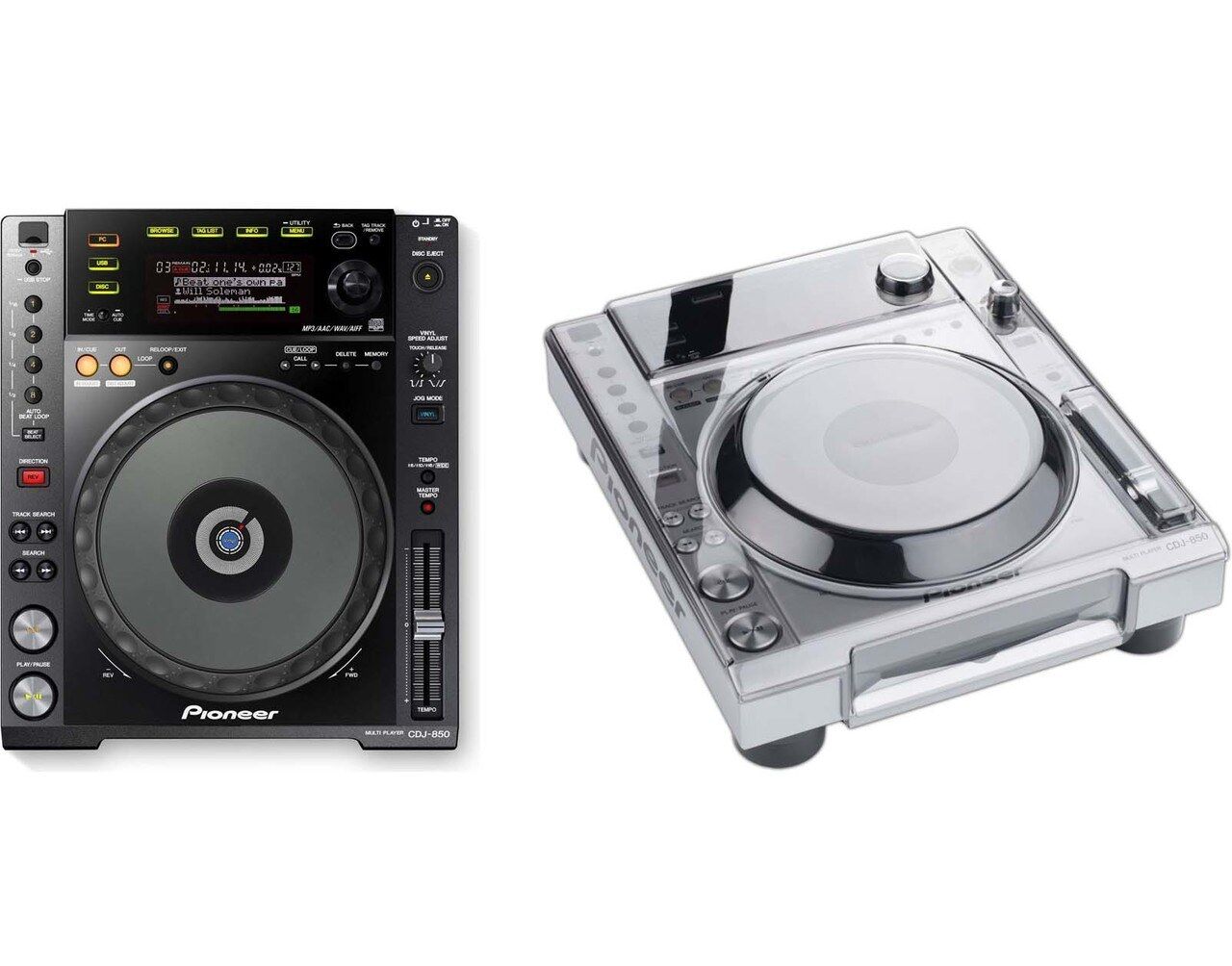 Pioneer DJ CDJ-850-K + Decksaver