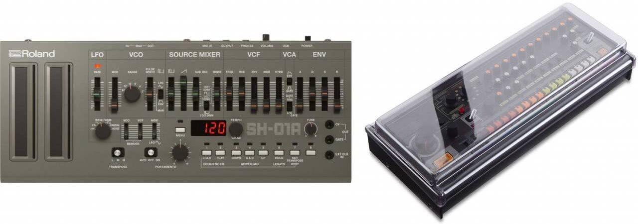 Roland SH-01A + Decksaver