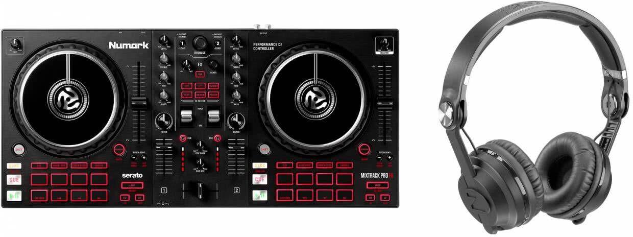 Numark Mixtrack Pro FX + Zomo HD-3000