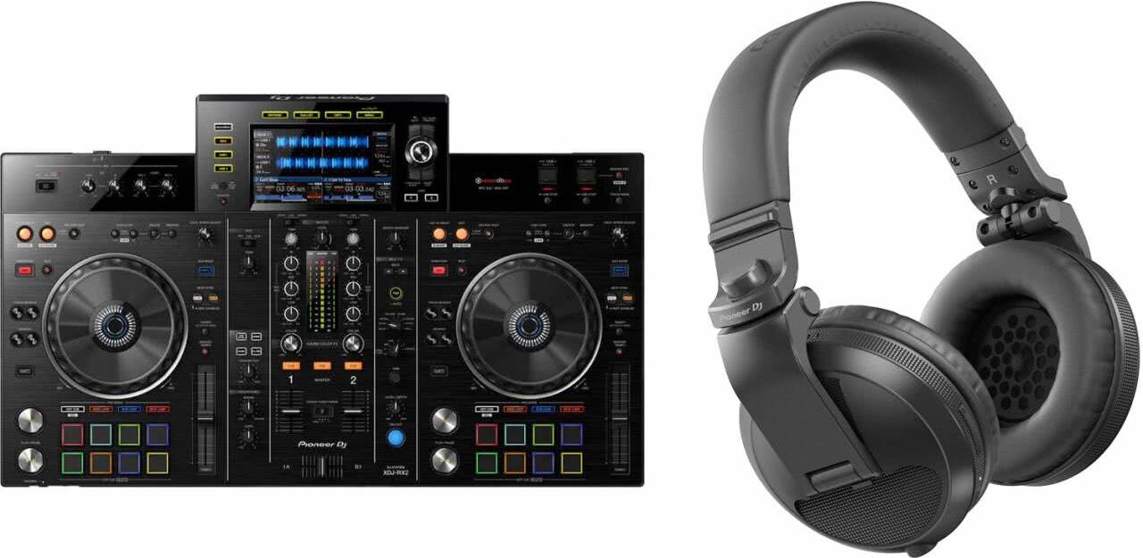 Pioneer DJ XDJ-RX2 + HDJ-X5 BT-K