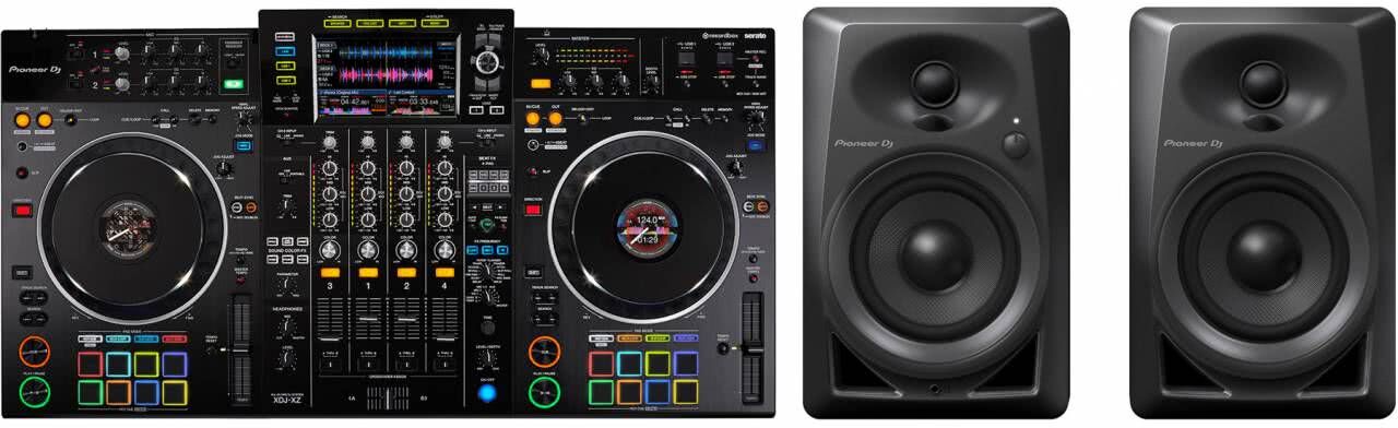 Pioneer DJ XDJ-XZ + Pioneer DM-40