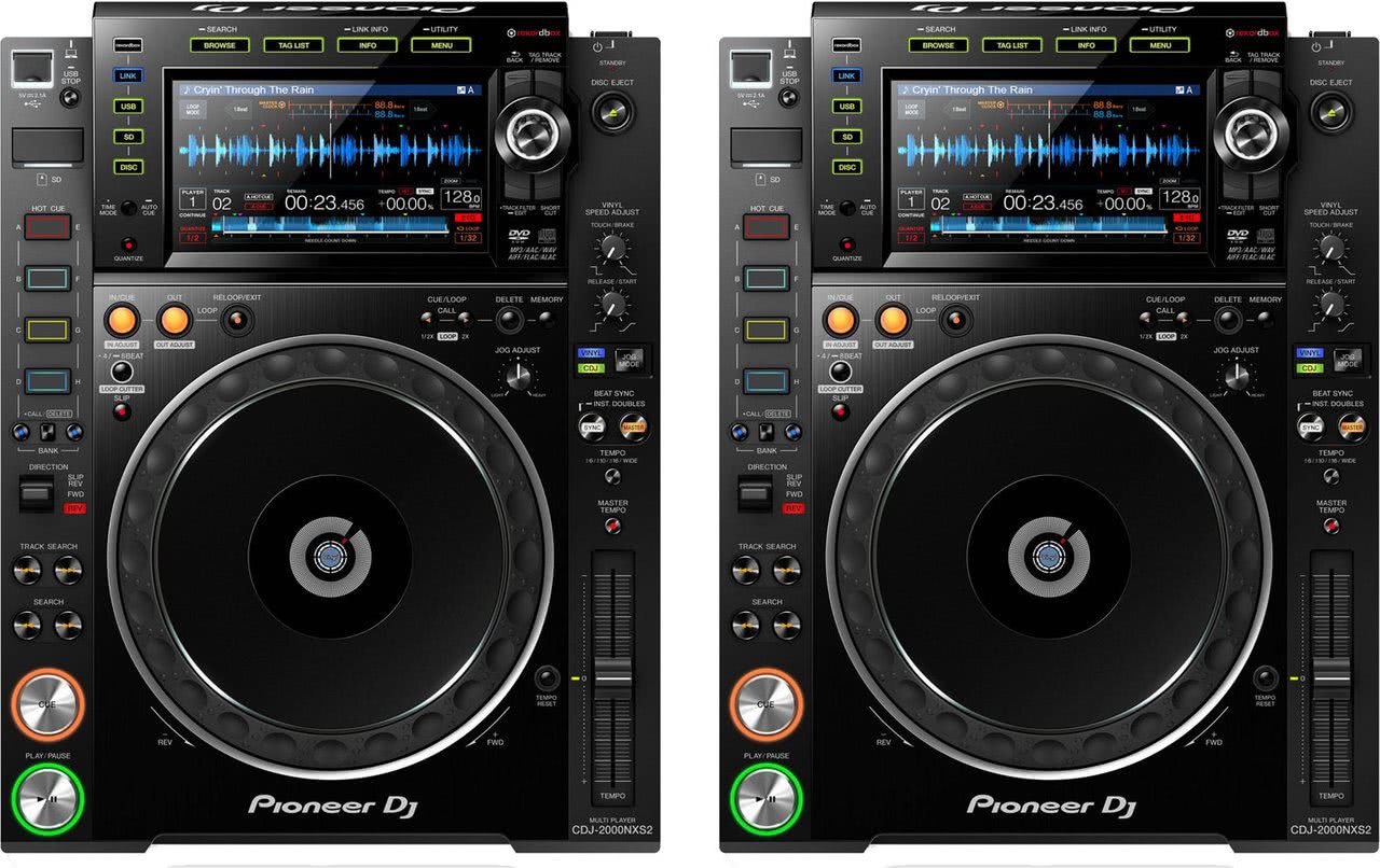 Pioneer DJ CDJ-2000 NXS2 Doppelpack