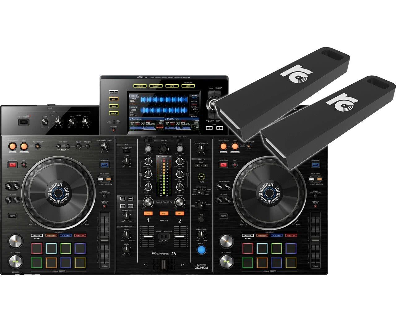 Pioneer DJ XDJ-RX2 + 2x RC DJ USB Stick