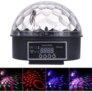 My Store Digital LED RGB Crystal Magic Ball Stage Effect Light , DMX Party Disco DJ Bar Colorful Pattern Lighting