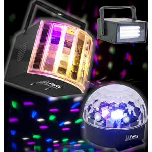 Party light & sound Partylys Pakke 1