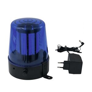 EuroLite LED Politi lys med 108 LED'er blå Klassisk lysdioder klassisk politi