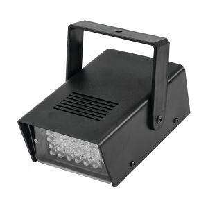 EuroLite LED Disco Strobe hvid, lydaktiveret TILBUD NU hvid lyd