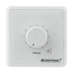 Omnitronic PA Volume Controller, 30 W mono wh TILBUD NU bind