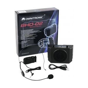 Omnitronic BHD-02 Waistband Amplifier TILBUD taljeforstærker forstærker linning