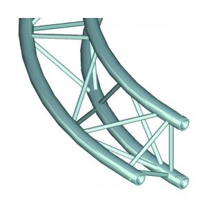 Alutruss TRILOCK E-GL33 Circlepart 4m out 90° < TILBUD NU