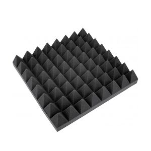 Omnitronic Accoustic Foam, Pyramid 100mm, 50x50cm omnitronisk pyramide akustisk