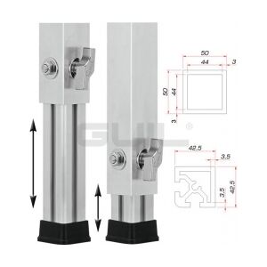 Guil PTA-440/70-120 Telescopic Foot TILBUD NU teleskopfod teleskop fod